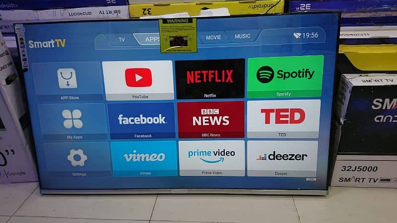 2day sale 55" inch Samsung Led tv Android 4k border less Available 10