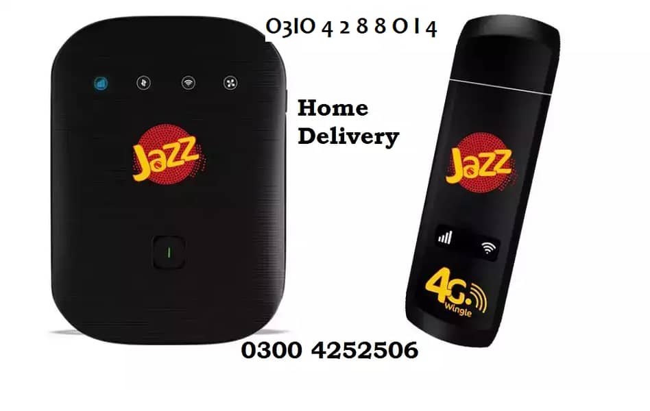 JAZZ 4G DEVICES jazz wingle JAZZ cloud Jazz Home wifi Router 0