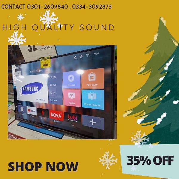 ANDROID SAMSUNG 48 INCH SMART LED TV NEW SALE 3