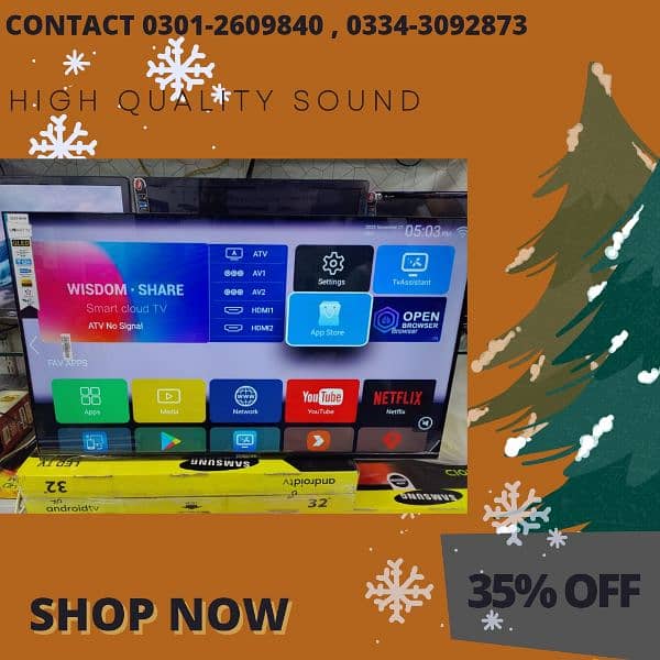 ANDROID SAMSUNG 48 INCH SMART LED TV NEW SALE 5