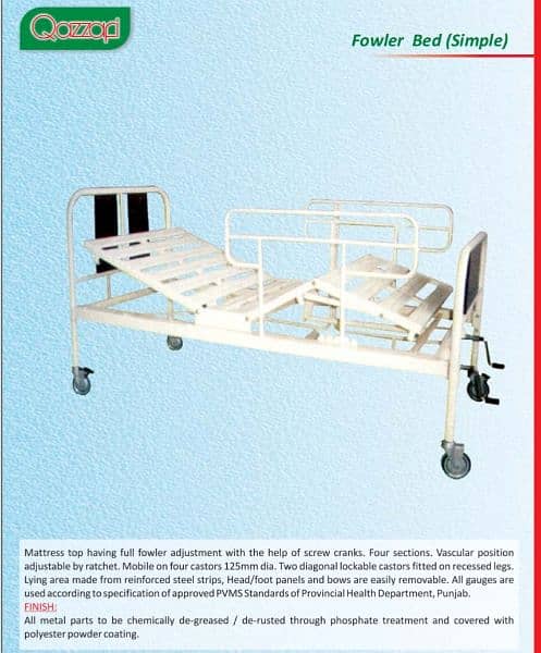 Patient Bed Semi Fowler Fowler Available For Sale 1