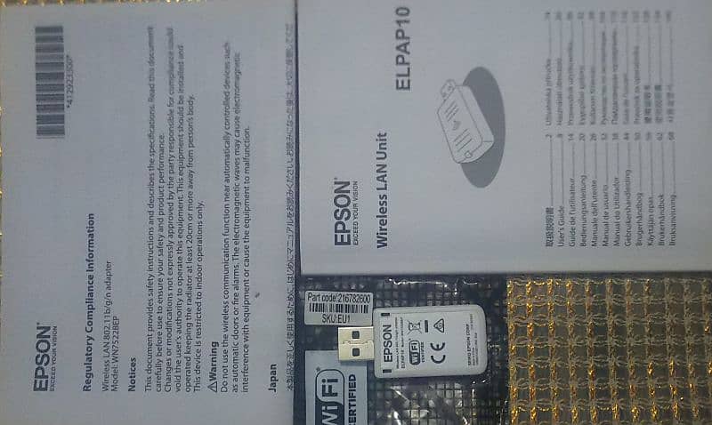 Epson projector wifi dongle 2