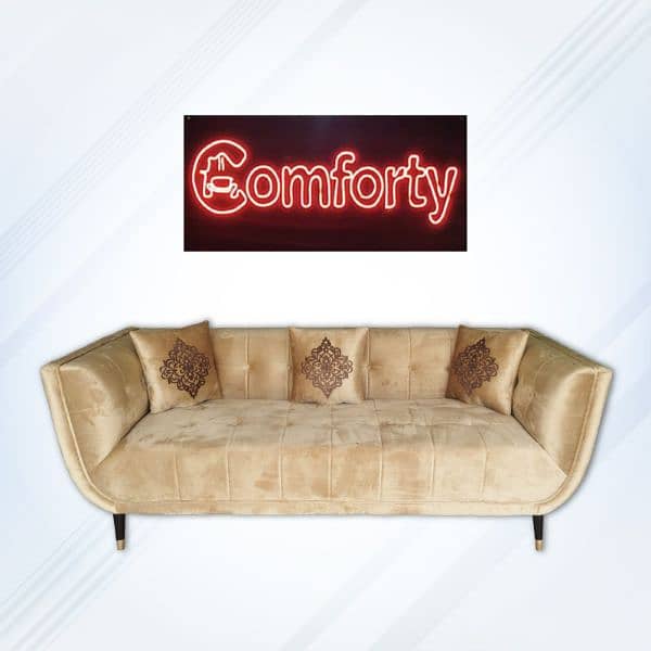 6 Seater Sofa - Turkish Sofa - Molty Foam Sofa - Comforty Sofa -lahore 9
