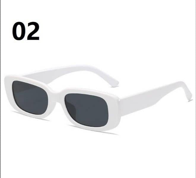 Unisex Square Frame Trending Glasses deliver all over PAK 2
