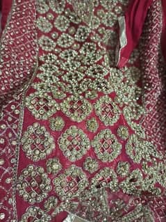 Brand new Red 3 pc dress with Gharara