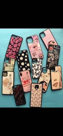 all mobiles customizes cases/Glass back cover/all available