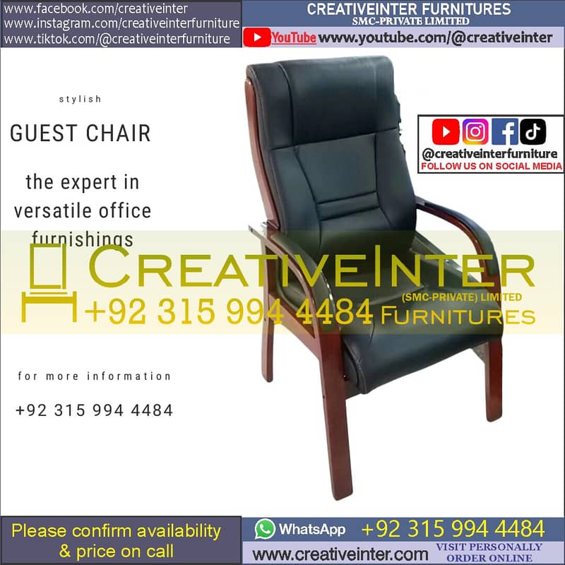 Office chair table study desk guest sofa visitor executive mesh gaming 10