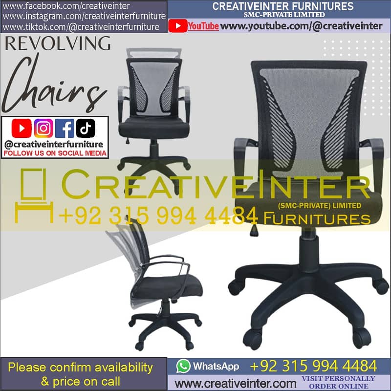 Office chair table study desk guest sofa visitor executive mesh gaming 19