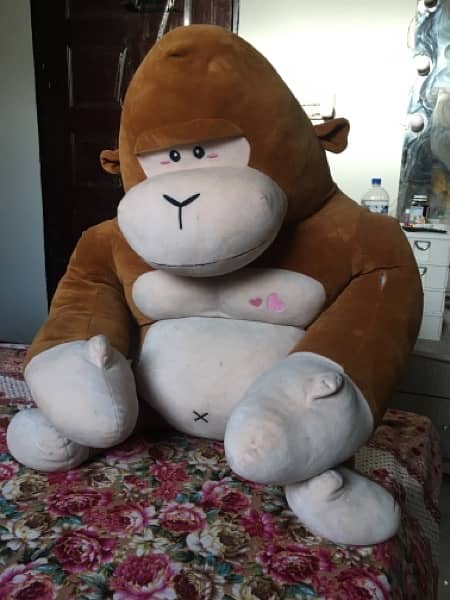 Giant Size Monkey Stuffed Toy 0