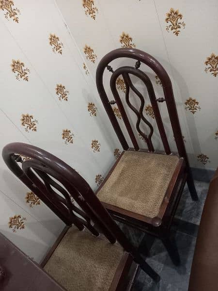 Dining Table with 4 Chairs 4
