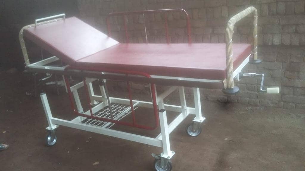 Manufacture of Emergency Crash Cart Medicine Trolley Patient Stretcher 13