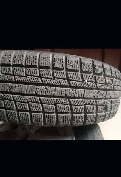 2 Mira Tyre Alloy Rim Rym 14 inch size 155/65/R14 1