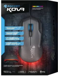 Roccat – Kova Pure Performance Gaming Mouse  + Logitech MX Master 2s