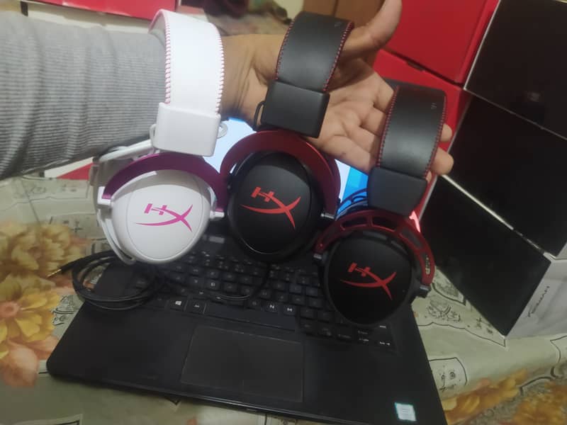 HyperX cloud 2,Alpha  Gaming Headphones with 3 months warranty 7