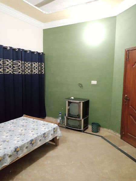 beautiful furnished ac room available on rent for jobian male 1