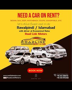 Rent a Car / Car Rental Services / Luxury Cars (Rawalpindi,Islamabad)
