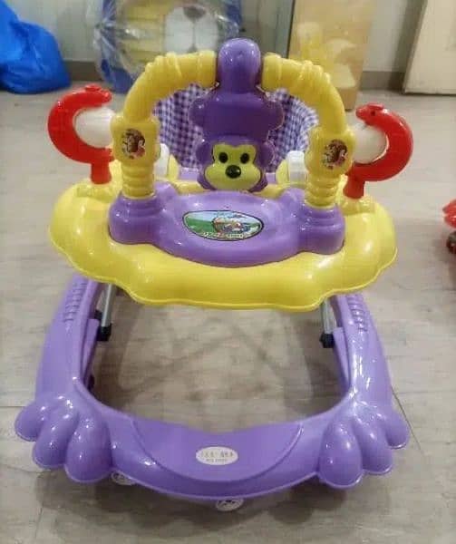 China Fitting Baby Walker 12 Crystal Wheels 0