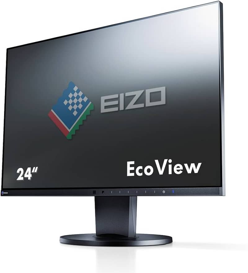 24" Inch Borderless EIZO EV2450 IPS Full HD LED Monitor With All Ports 0