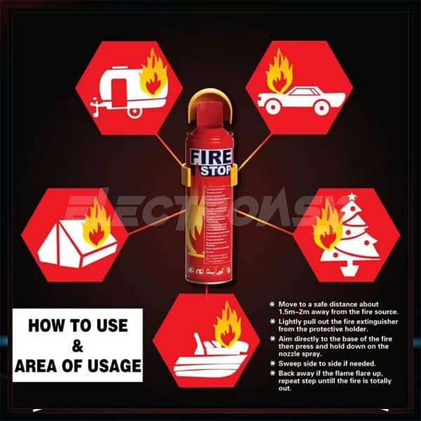Fire Extinguisher Emergency (500ml) 2