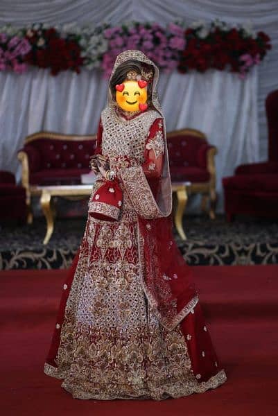 Bridal | Barat | Lehnga Red Color 2