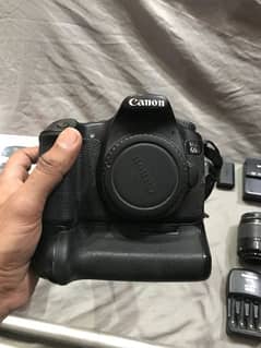 60D Canon with 70:300 and 18:55mm lens