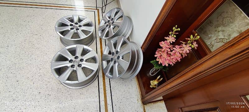 Original Toyota Alloy Rims 15 inch Corolla, Prius, Aqua 6