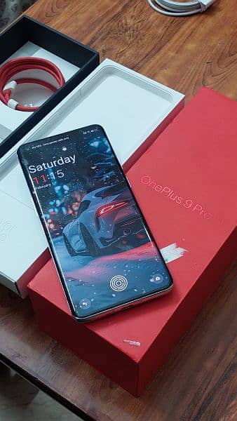 OnePlus 9pro 8/256*Dual sim Complete BOX 1