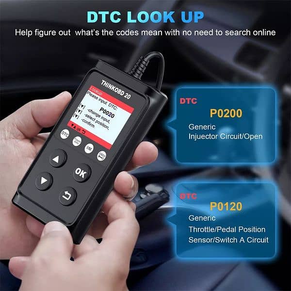 THINKOBD 20 THINKCAR Automotive Diagnostic Car Scanner Engine 3