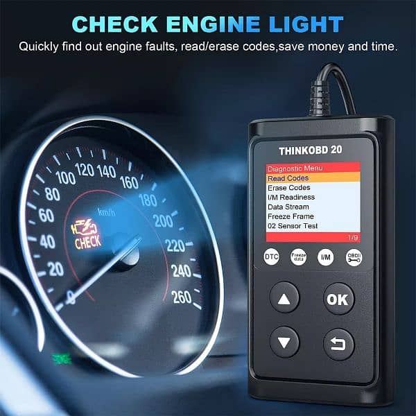 THINKOBD 20 THINKCAR Automotive Diagnostic Car Scanner Engine 6