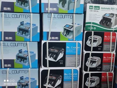 Cash note counting machine, 100% fake note detection, World best machi