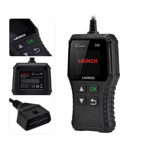 Launch X431 Creader CR319 Auto Code Reader OBD2 Scanner Full OBDII 2