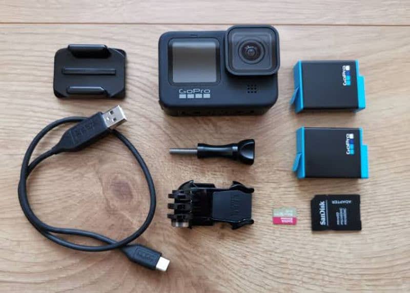 Gopro Hero 9 black 4k Camera with all accessories 1