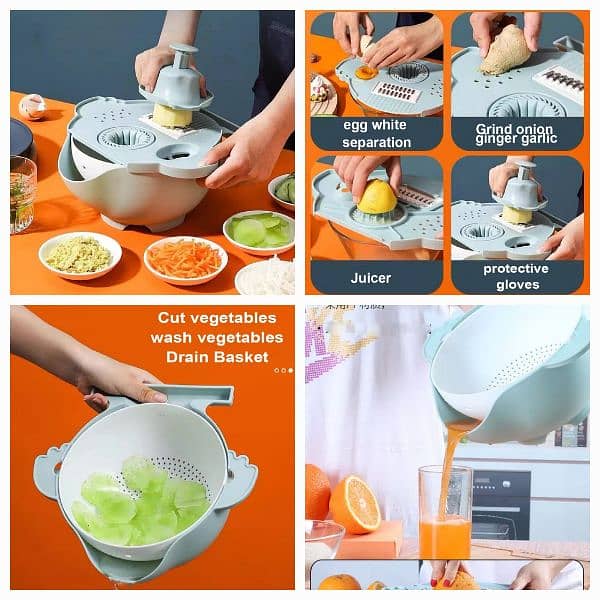 22in1 Vegetable Cutter | 14 in 1 | brand new Box Packing Premium 1