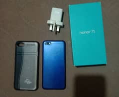 Honor 7s with box and charger