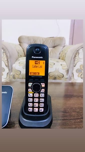 panasonic double line cordless phone 4