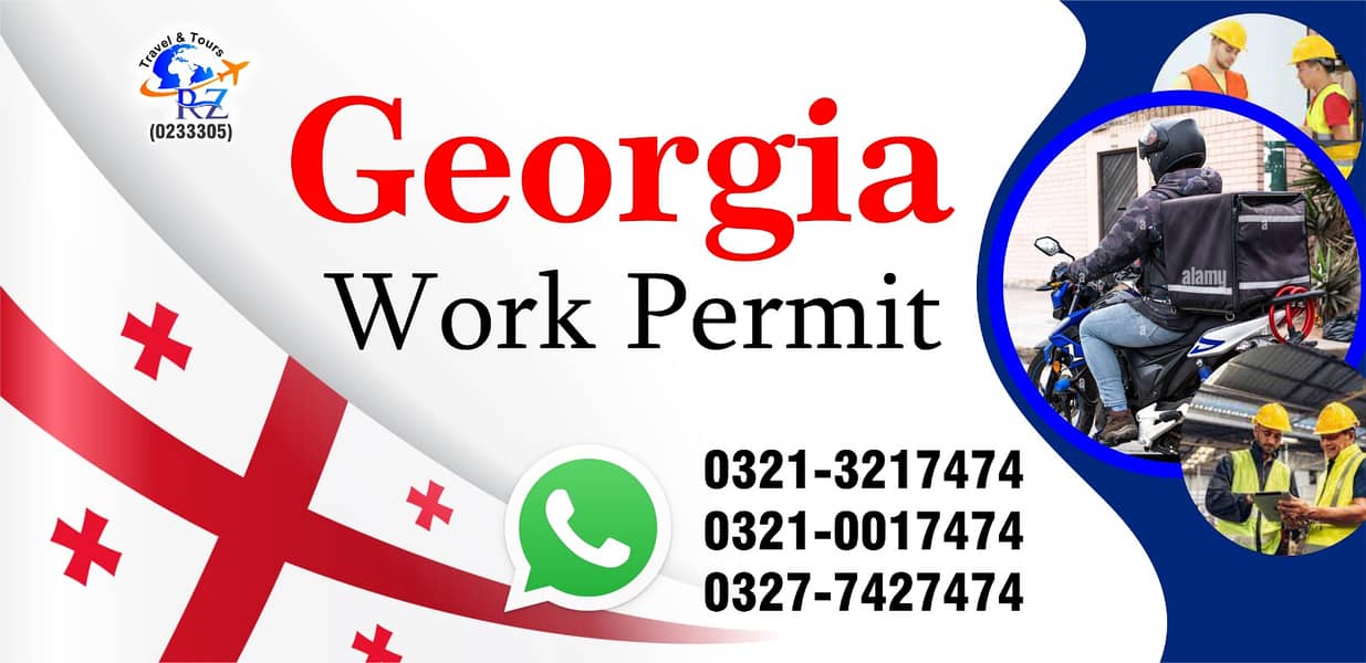work visa/permit visa/uk visa/georgia visa/canada work permit/poland/ 1