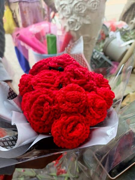 Charming Crochet Flower Bouquets - Delivery Across Pakistan! 0