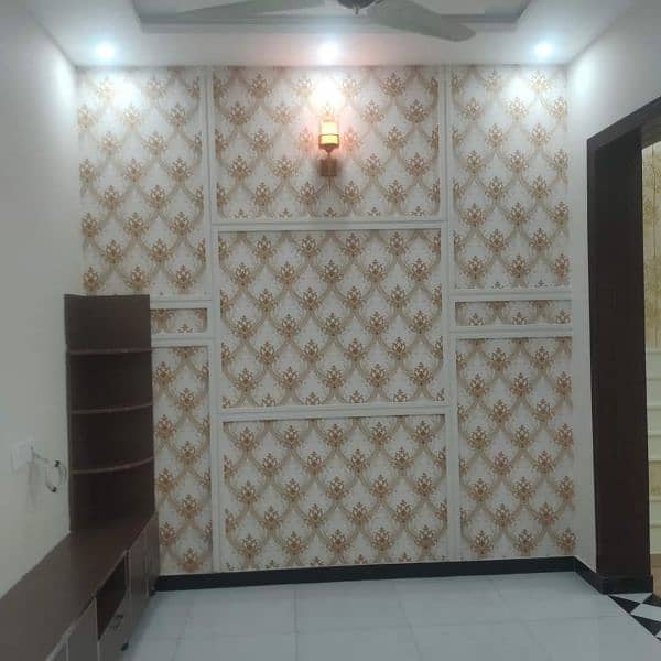 Pvc Wall panel. Wallpaper. Blinds. Wooden Pvc Floor sheet. Ceiling. 16