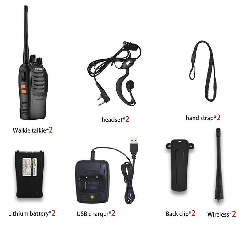BF-888s: Compact 16-Ch Ham Radio walkie talkies best for communication 11