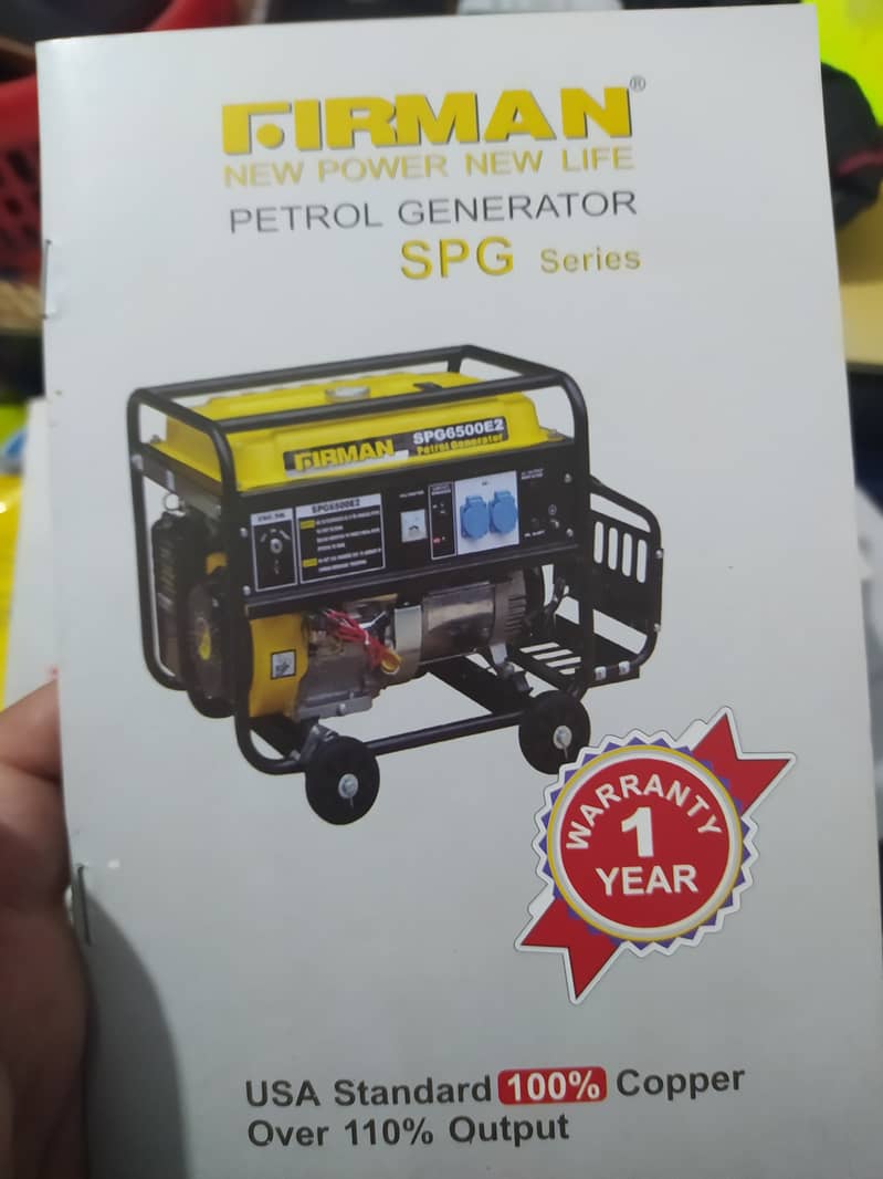 Firman Generator SPG3000E2 2.5KV 2