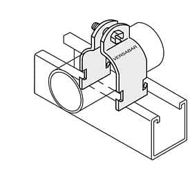 pipe clamp pvc pipe clamp for PPRC pipe clamp conduit clamp saddles 11