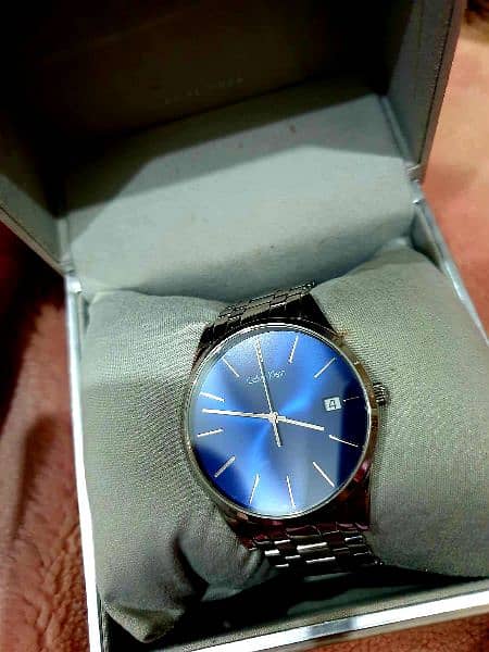 calvin Klein K4N2314N blue dial men watch 4