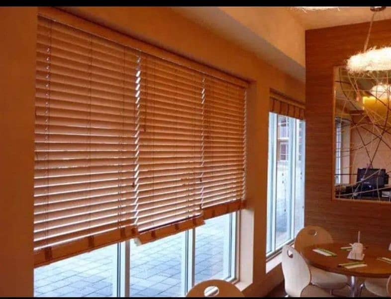 pvc wall panel, window blinds, glass paper, wooden floor hi 7