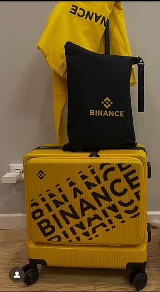 Binance Luggage Bag Imported From Shanghai 3