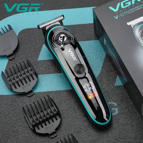 Beard & Hair Trimmer Washable , Shaver , Shaving Machine 2