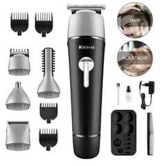 Beard trimmer, Hair Trimmer, Shaver Shaving Machine kemei 10in1 (1015)