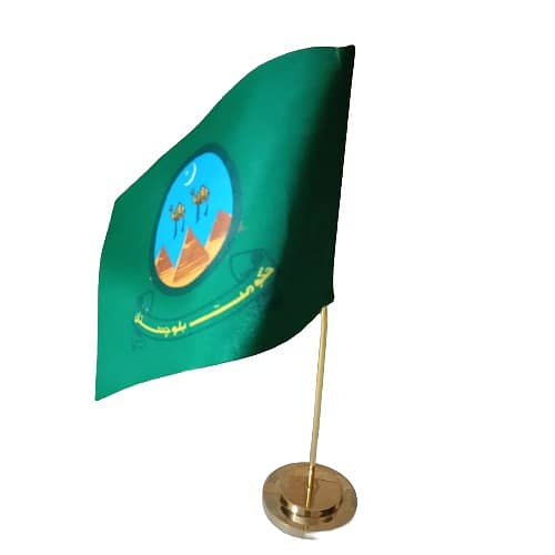 Balochistan Govt Flag & Golden pole, Table Flag , Outdoor Company Flag 3