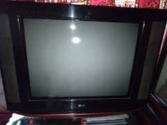 LG flat screen tv 21" 0