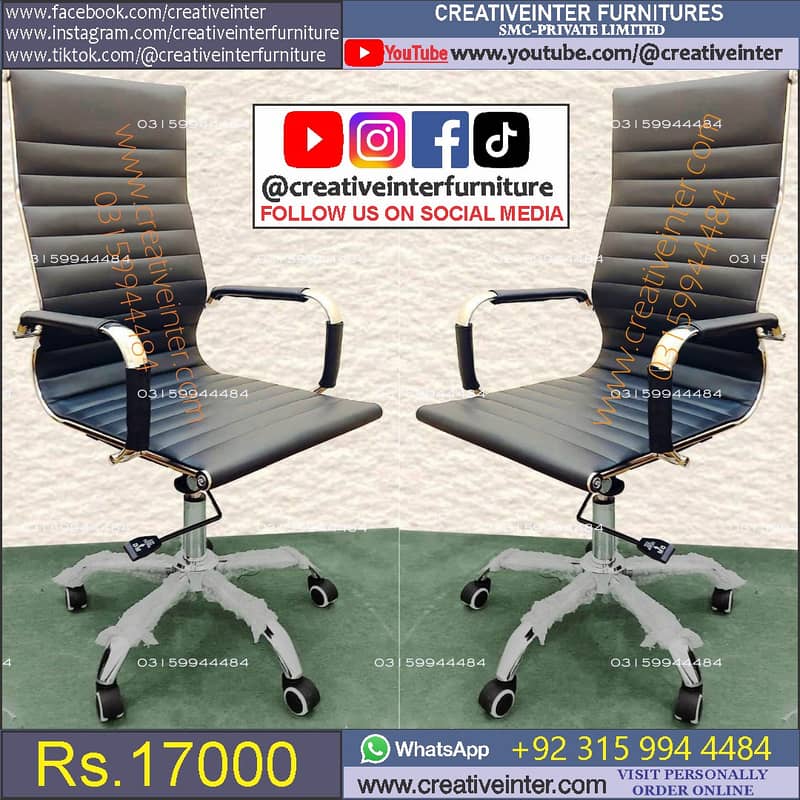 imported Office staff recliner chair table mesh workstation study CEO 16