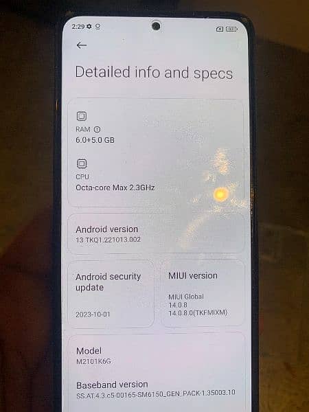 Redmi Note 10 Pro (6+5=11GB Ram-128GBRom) 5